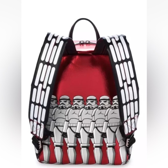 Disney Parks Star Wars Loungefly Backpack D23 Artist Series Dark Side main image 4